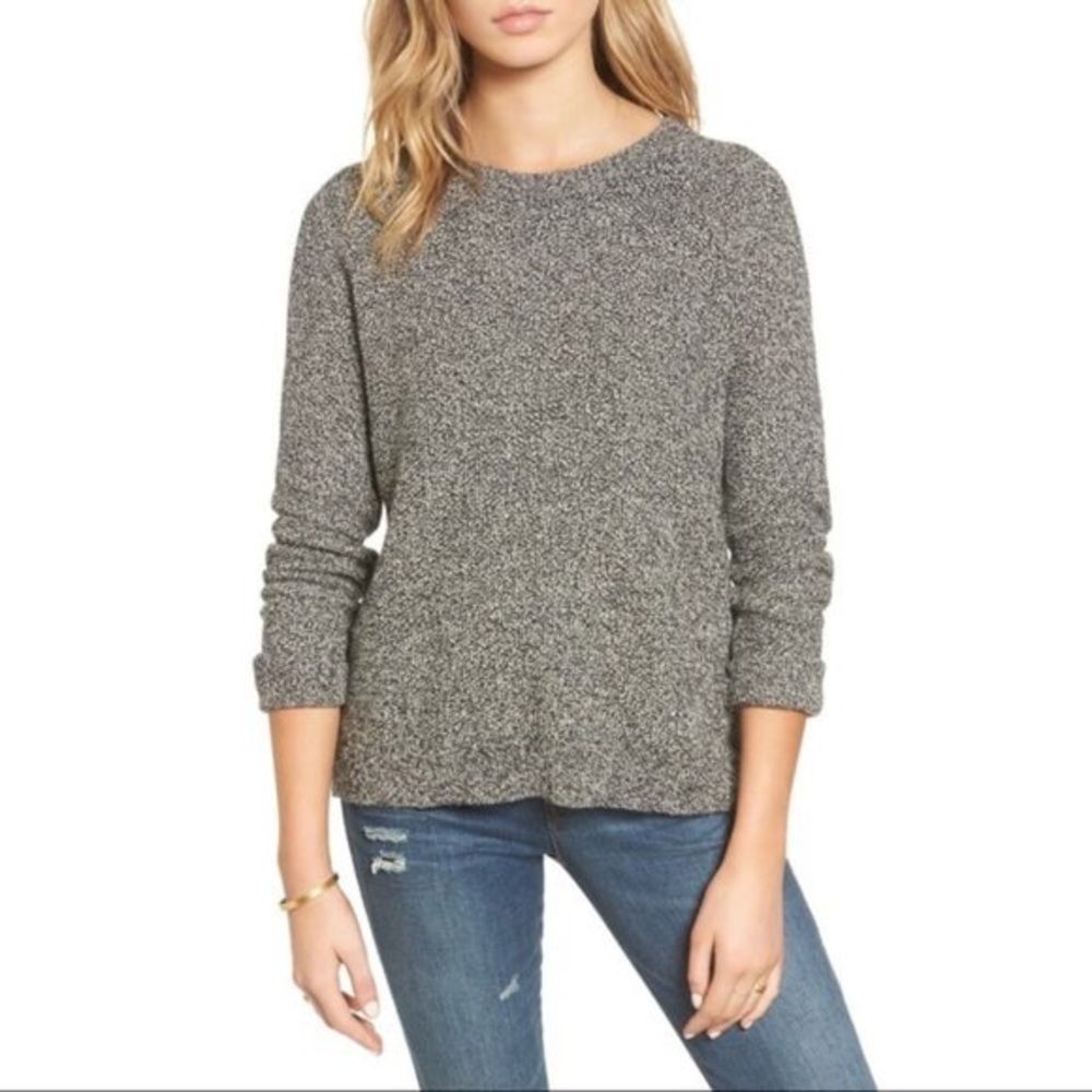 Madewell Province Cross-Back Pullover Sweater